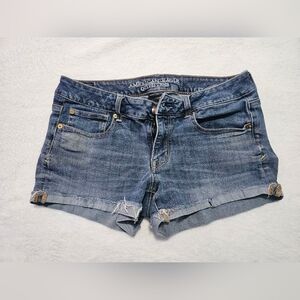American Eagle Outfitters Blue Jean Shorts Classic Design